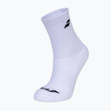 Detské ponožky Babolat Junior 3 páry biela/biela