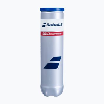 Tenisové loptičky Babolat Gold Championship 4 ks. žlté