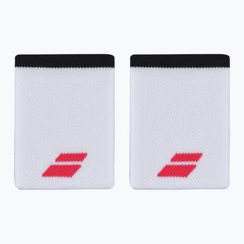 Babolat Logo Jumbo náramok na ruku 2 ks biela/strike červená