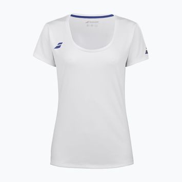 Detské tričko Babolat Play Cap Sleeve Top Jr white/white