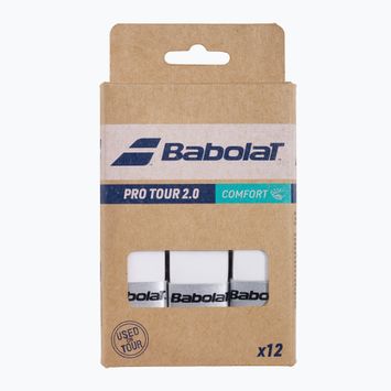 Obal na tenisovú raketu Babolat Pro Tour 2.0 12 ks biely
