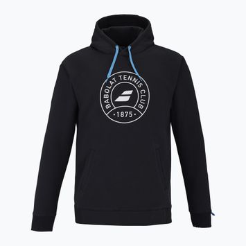 Pánska mikina Babolat Exercise Hood Sweatshirt black/black