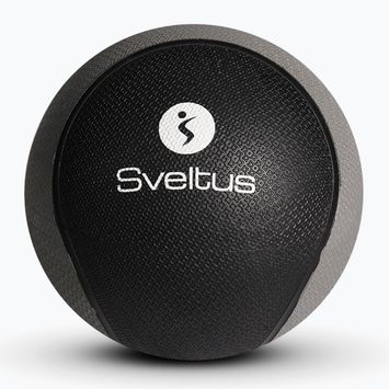 Sveltus Medicínska lopta gumová 1 kg sivá/čierna