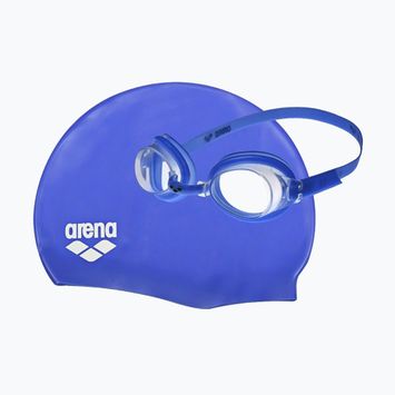 Detská plavecká čiapka + okuliare aréna Pool blue 92423/70