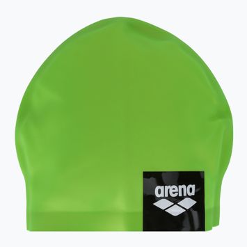 Arena Logo Tvarovaná zelená plavecká čiapka 001912/204