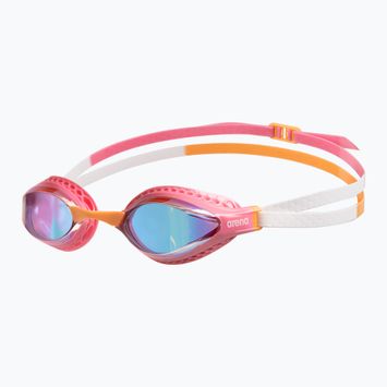 Plavecké okuliare arena Air-Speed Mirror yellow copper/light/pink/orange