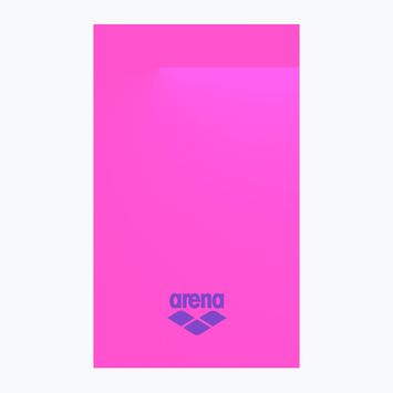 Rýchloschnúci uterák Arena Microfiber shockcking pink/violet