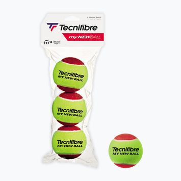 Tenisové lopty detské Tecnifibre My New Ball 3 ks red
