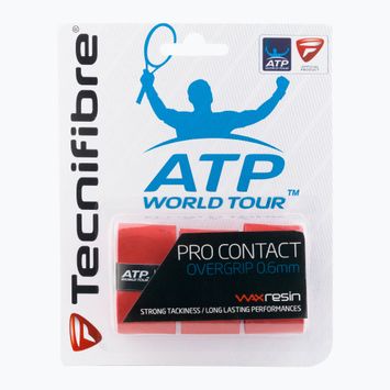 Obal na tenisovú raketu Tecnifibre Contact Pro 3 ks červený 52ATPCONRD