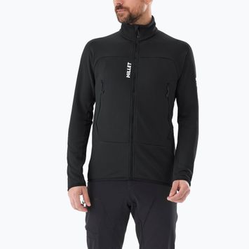 Pánska mikina Millet Fusion Grid black/noir