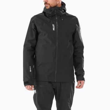 Pánska bunda do dažďa Millet Seneca GTX 2L black/noir