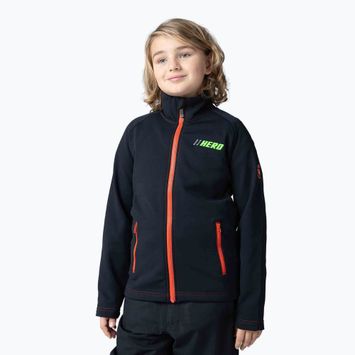 Detská lyžiarska mikina Rossignol Hero Fz Clim black