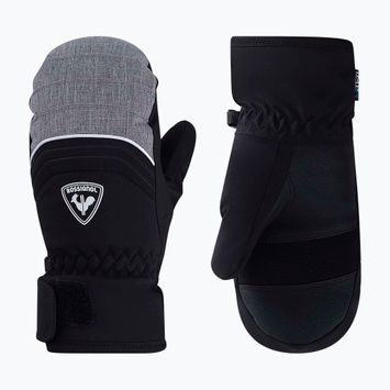 Rossignol Jr Tech Impr M heather grey detské lyžiarske rukavice