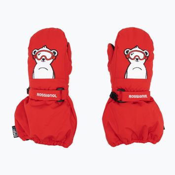 Rossignol Baby Impr M športové červené zimné rukavice