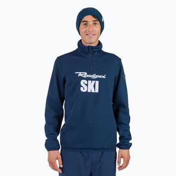 Pánska mikina Rossignol Signature Ski Hz Fleece dark navy