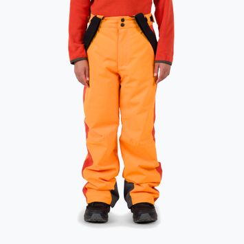 Rossignol Boy Velika Suspenders detské lyžiarske nohavice sunburst
