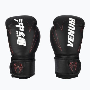 Detské boxerské rukavice Venum Okinawa 3.0 čierne/červené
