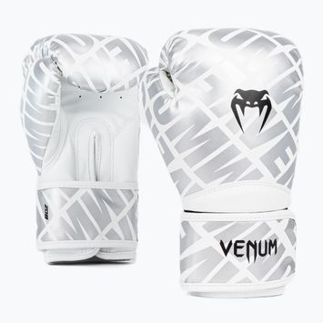 Detské boxerské rukavice Venum Contender 1.5 XT biele/strieborné