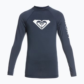 ROXY Whole Hearted mood indigo detské plavecké tričko s dlhým rukávom