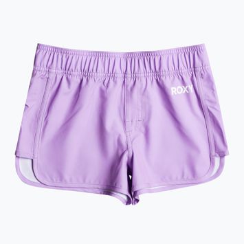 Detské plavecké šortky ROXY Good Waves Only 2021 purple rose