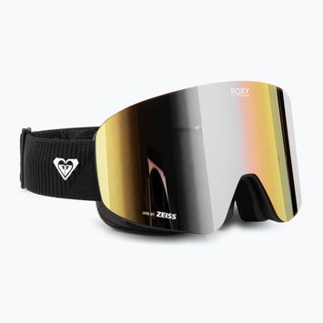 Dámske snowboardové okuliare ROXY Fellin Color Luxe black/clux ml light purple