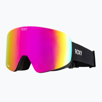 Dámske snowboardové okuliare ROXY Fellin Color Luxe black/clux ml light purple