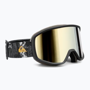 Okuliare na snowboard Quiksilver Harper jagged peak black/gold