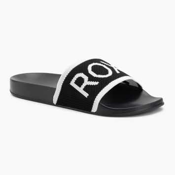 Dámske šľapky ROXY Slippy Knit black
