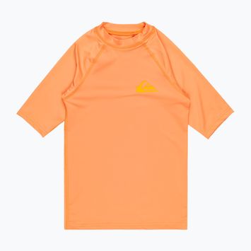 Juniorské plavecké tričko Quiksilver Everyday UPF50 tangerine