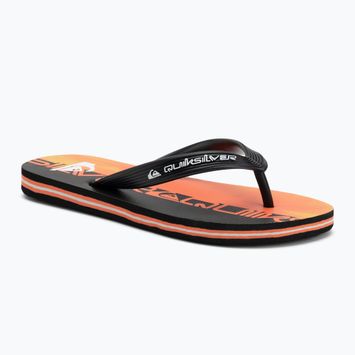 Detské žabky Quiksilver Molokai Art 25 Youth fiery coral wordblock