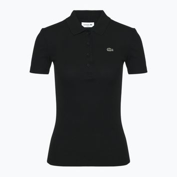 Dámske polo tričko Lacoste DF5377 black