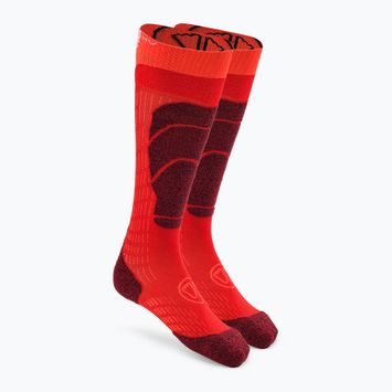 Detské lyžiarske ponožky SIDAS Ski Merino orange CSOSKMEJR22_REOR