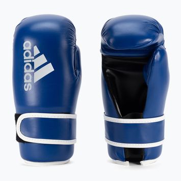 Adidas Point Fight Boxerské rukavice Adikbpf1 modrá a biela ADIKBPF1
