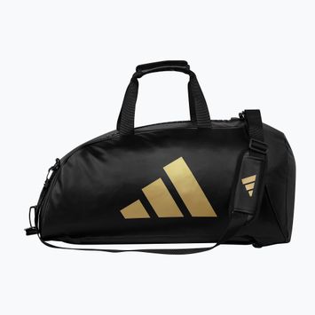 Tréningová taška adidas 65 l čierna/zlatá