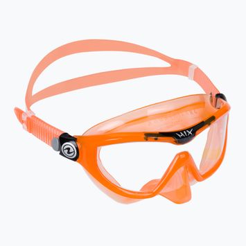 Detská potápačská maska Aqualung Mix oranžová/čierna MS5560801S