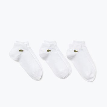 Lacoste tenisové ponožky 3 páry biele RA4183