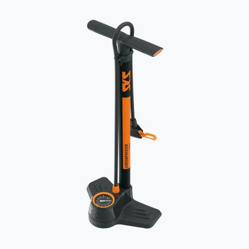 Cyklistická pumpa SKS Airkompressor Compact 10.0 čierna/oranžová