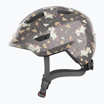 Detská cyklistická prilba ABUS Smiley 3.0 grey horse