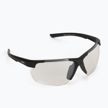 Cyklistické okuliare Alpina Defey HR black matt/clear mirror