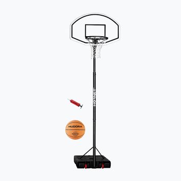 Basketbalový kôš Hudora Hornet 305 čierny/biely