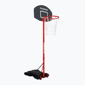 Detský basketbalový kôš Hudora Hornet 205 biely/modrý/červený