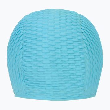 Dámska plavecká čiapka Fashy Thermo Bubble turquoise