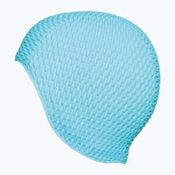 Dámska plavecká čiapka Fashy Thermo Bubble turquoise