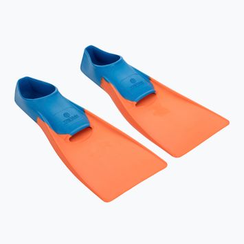 Plavecké plutvy Aquafeel Swim Fin Floating orange/blue