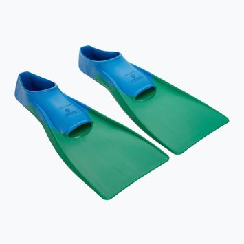 Plavecké plutvy AquaFeel Floating green/blue