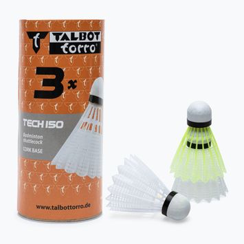 Talbot-Torro Tech 150 Syntetické bedmintonové raketky 3 ks. 479120