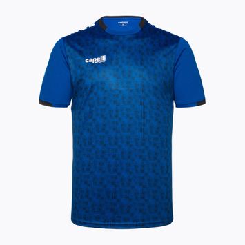 Pánske futbalové tričko Capelli Cs III Block royal blue/black