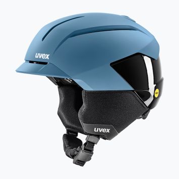 Lyžiarska prilba UVEX Levitate MIPS stone blue/black matt