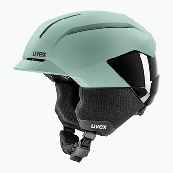 Lyžiarska prilba UVEX Levitate MIPS oxid green/black matt
