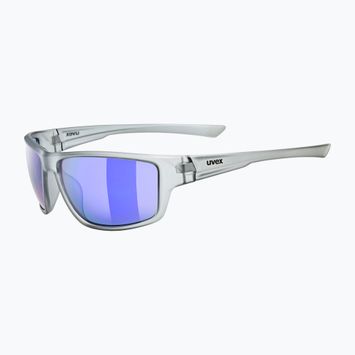 Slnečné okuliare UVEX Sportstyle 230 smoke matt/mirror blue